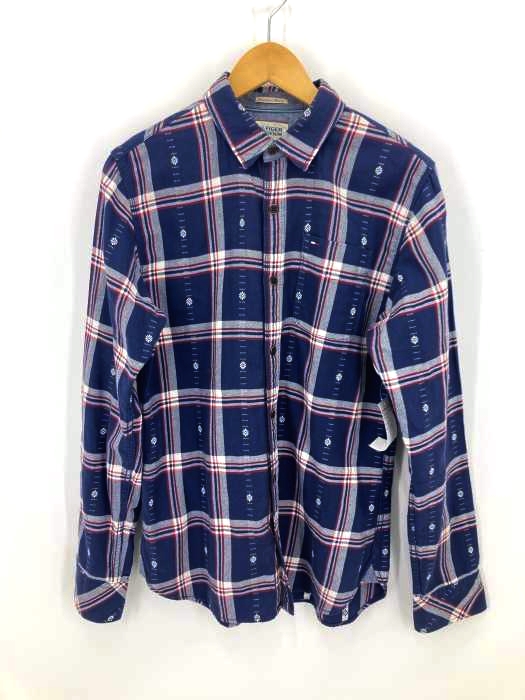 TOMMY HILFIGER DENIM(トミーヒルフィガーデニム) チェック柄ボタンシャツ メンズ JPN:S JPN:S