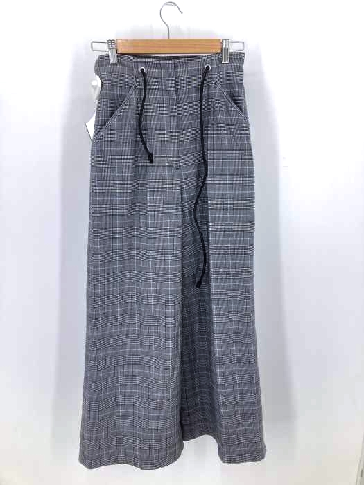 MURUA（ムルーア） チェック柄ハイウエストワイドパンツ レディース パンツ ワイド