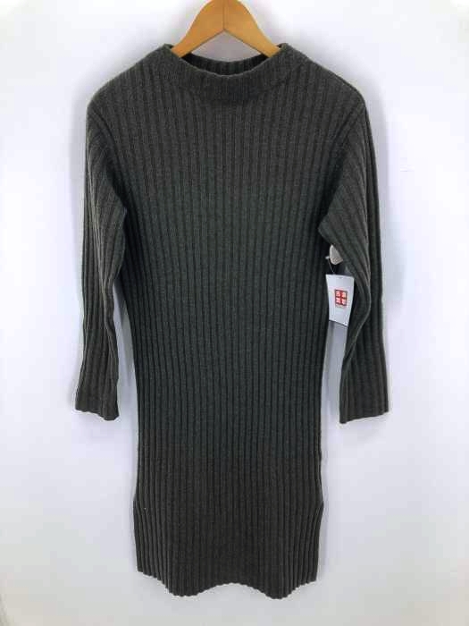MACPHEE(マカフィー) ウールカシミヤ リブニットワンピース レディース JPN：36 JPN：36