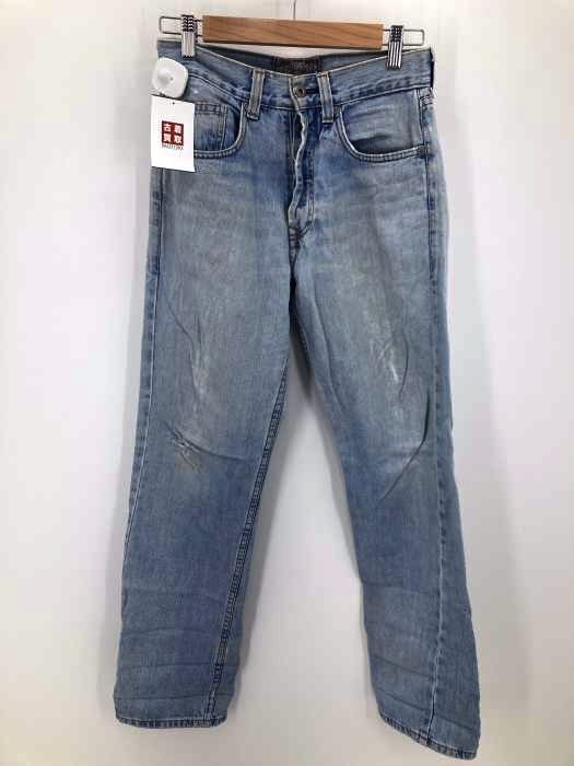 Stussy(ステューシー) AUTHENTIC WORKGEAR ボタンフライデニムパンツ ダメージ レディース 28inch 28inch