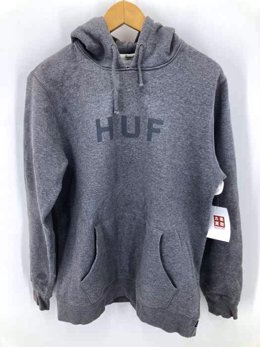 HUF(ハフ) Logo Pullover Hoodie ロゴプリントフーディ メンズ import：M import：M
