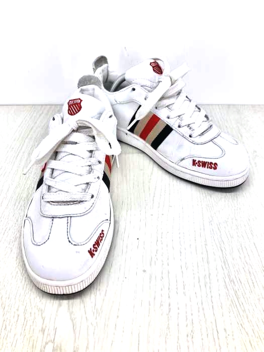 K SWISS(ケースイス) フェイクレザー ローカットスニーカー レディース  7