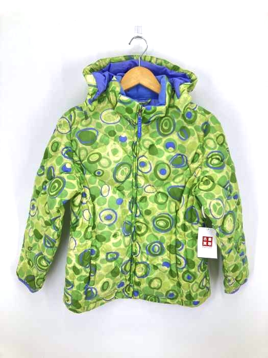 L.L.Bean(エルエルビーン) 総柄グースダウンジャケット フードライナー付き レディース JPN：XL JPN：XL