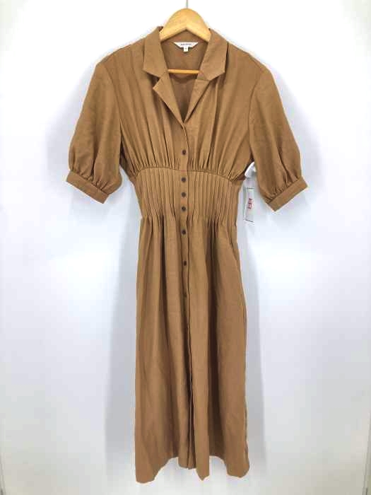 moussy(マウジー) OPEN COLLAR WAIST TUCK ドレスワンピース レディース JPN：1 JPN：1