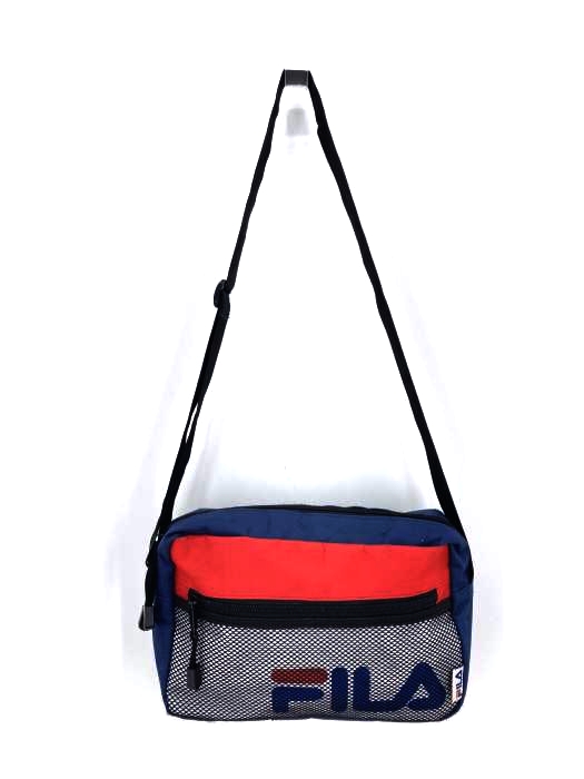 FILA(フィラ) ポリキャンバス メッシュポケット ミニショルダーバッグ レディース 表記無 表記無