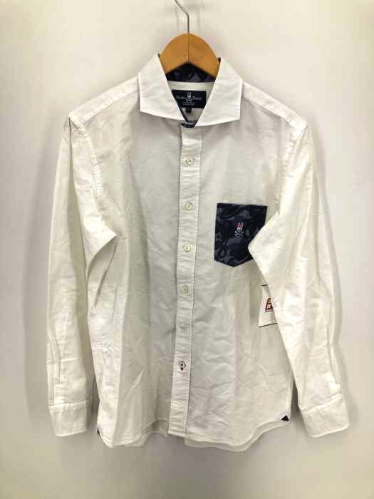 Psycho Bunny(サイコバニー) カモ柄ポケット ホリゾンタルカラーシャツ メンズ import:XL import:XL