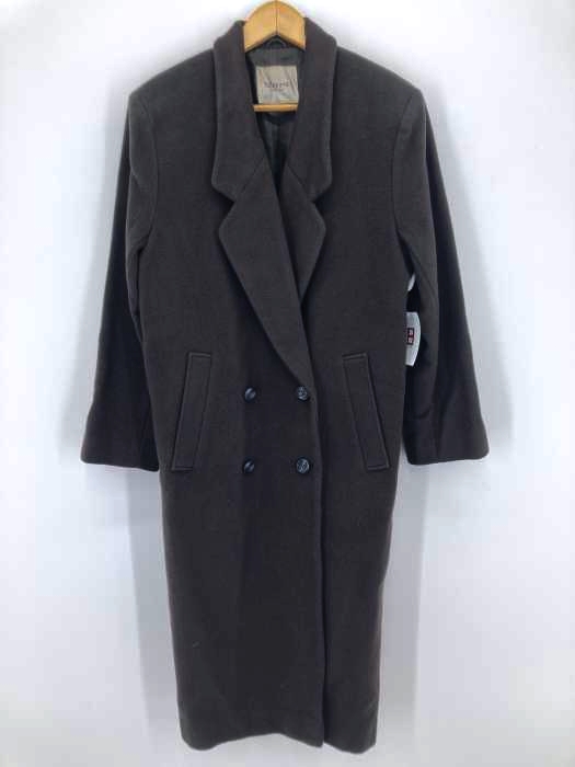USED古着(ユーズドフルギ) SilHOUETTE BOUTIQUE カシミヤ混ロングチェスターコート ダブルブレスト メンズ  9