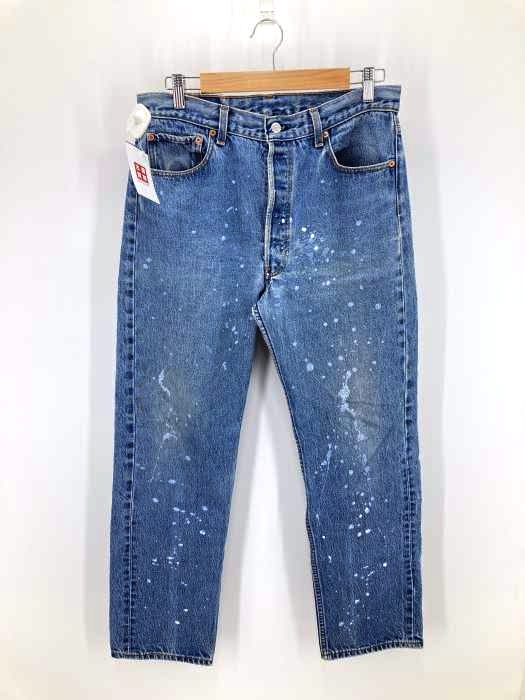 Levis（リーバイス） 90s USA製 501 XX ボタン裏653 ペイントボタンフライデニムパンツ メンズ パンツ デニム