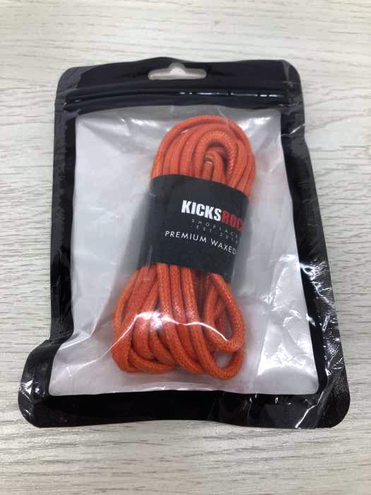 KICKSROCK(キックスロック) WAXED ROPELACES ORANGE メンズ 表記無 表記無