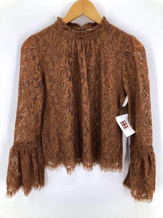 MOUSSY(マウジー) SCALLOPED LACE FLARE TOP レディース FREE FREE