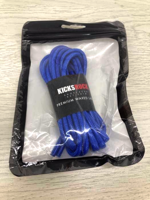 KICKSROCK(キックスロック) WAXED ROPELACES BLUE メンズ 表記無 表記無
