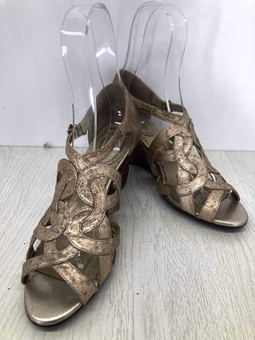 ANNASUI(アナスイ) デザインヒールサンダル レディース US:4.5 US:4.5