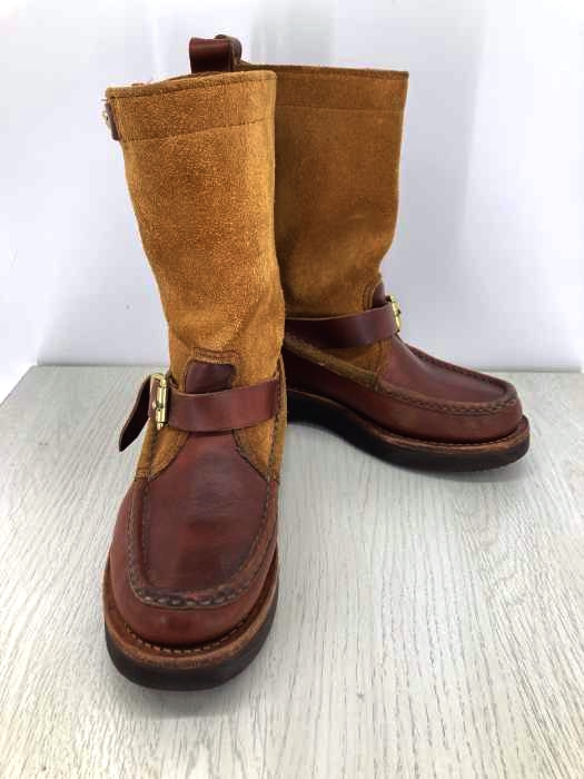 Russell Moccasin(ラッセルモカシン) スウェード切替エンジニアブーツ レディース UK：4D UK：4D