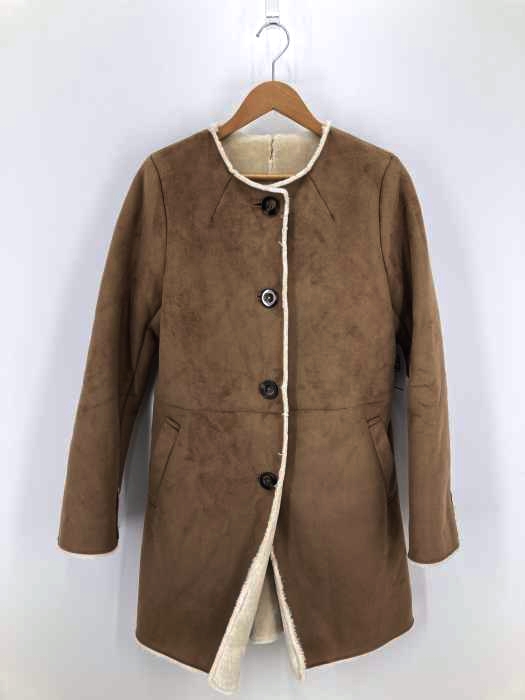 Ray BEAMS(レイビームス) フェイクムートンノーカラーコート レディース JPN：1 JPN：1