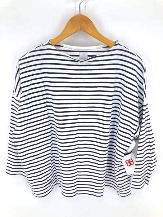 休日と詩(キュウジツトウタ) ボーダーカットソー レディース トップス Tシャツ・カットソー