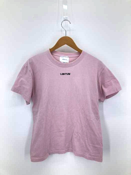 LIBITUM ad LIB(リビトゥムアドリブ) ロゴ刺繍 Tシャツ レディース JPN:M JPN:M