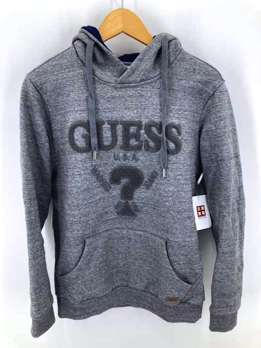 GUESS(ゲス) LOGO PULLOVER PARKA メンズ JPN：L JPN：L