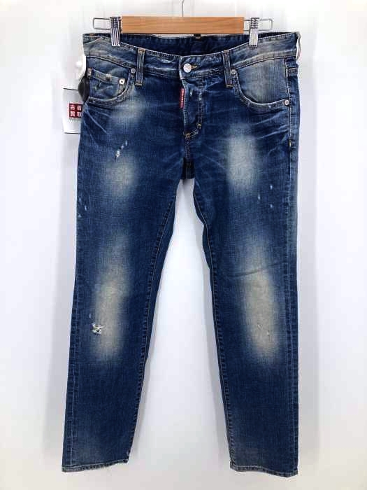 DSQUARED2(ディースクエアード) ここのえタグ イタリア製 ダメージデニムパンツ メンズ EUR：46 EUR：46
