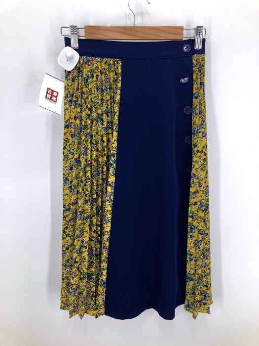 ROSE BUD(ローズバッド) 花柄切替 プリーツスカート レディース JPN：S JPN：S