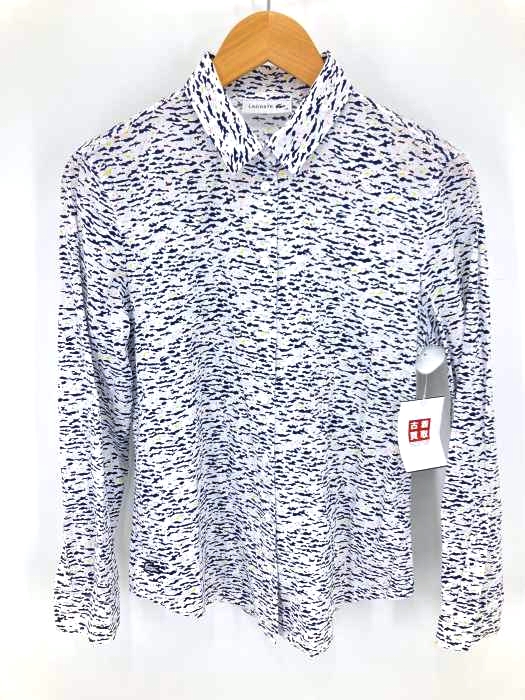LACOSTE（ラコステ） カモフラージュプリント シャツ レディース トップス カジュアルシャツ