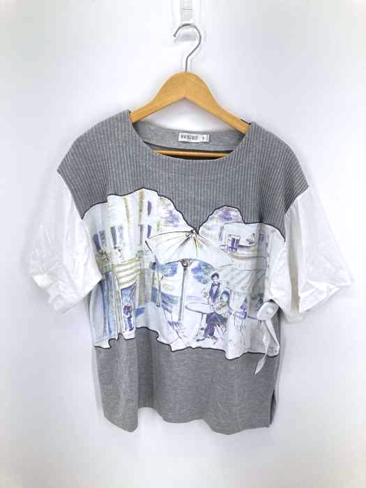 TOGETHER(トゥゲザー) 切替デザインTシャツ レディース JPN：L JPN：L