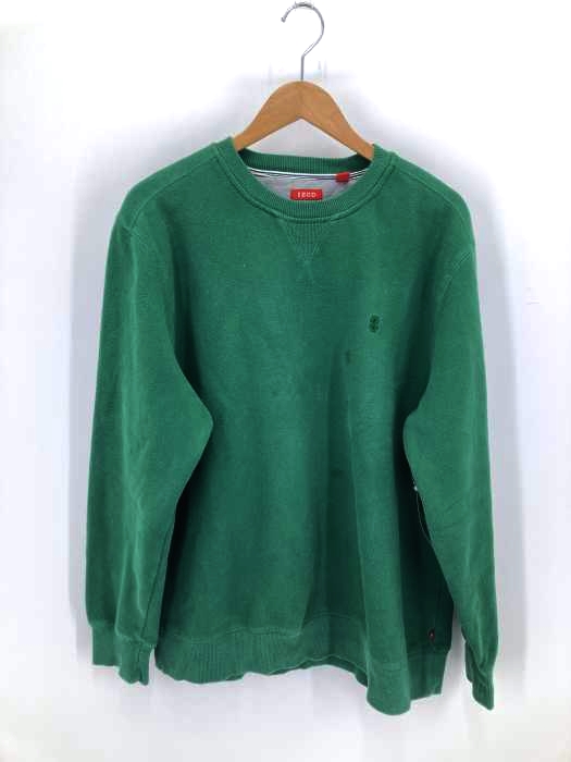 IZOD(アイゾッド) ワンポイント Vガゼット トレーナー メンズ JPN：L JPN：L