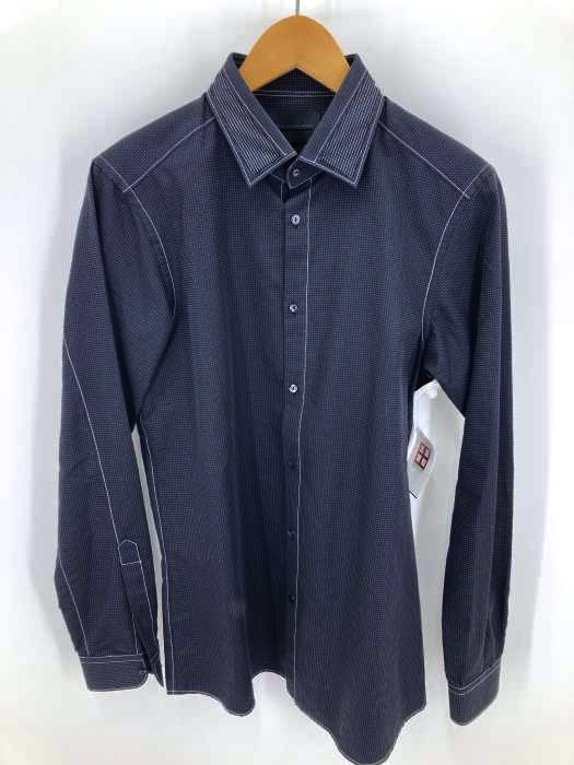 DIESEL BLACK GOLD(ディーゼルブラックゴールド) ドット柄ステッチシャツ メンズ  JPN：44