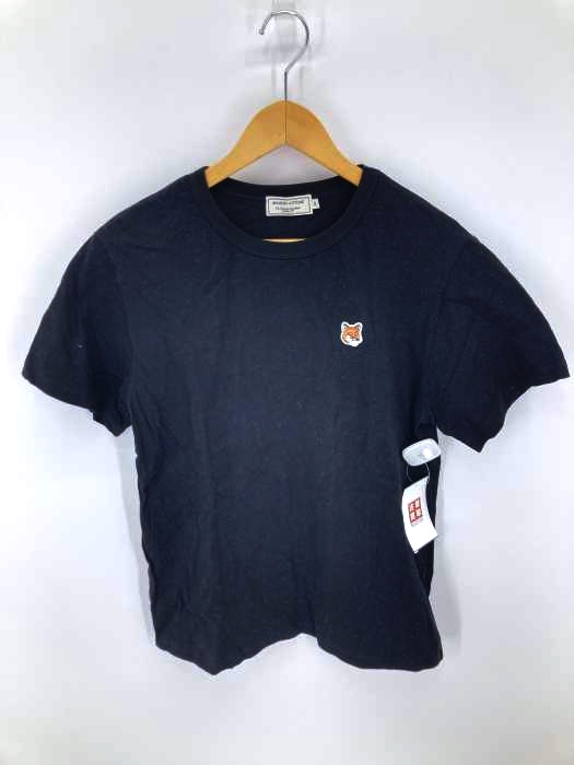 MAISON KITSUNE（メゾンキツネ） TEE-SHIRT FOX HEAD PATCH レディース トップス Tシャツ・カットソー