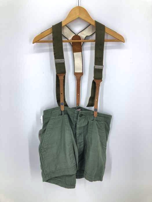 Flower(フラワー) U.S.ARMY リメイク ファティーグ ショートオーバーオール レディース  3231