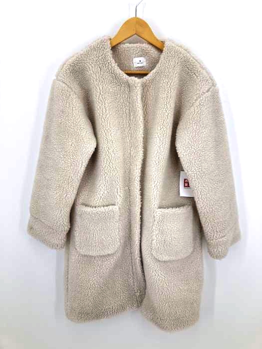 merry jenny(メリージェニー) 18AW ノーカラーボアコート レディース FREE FREE