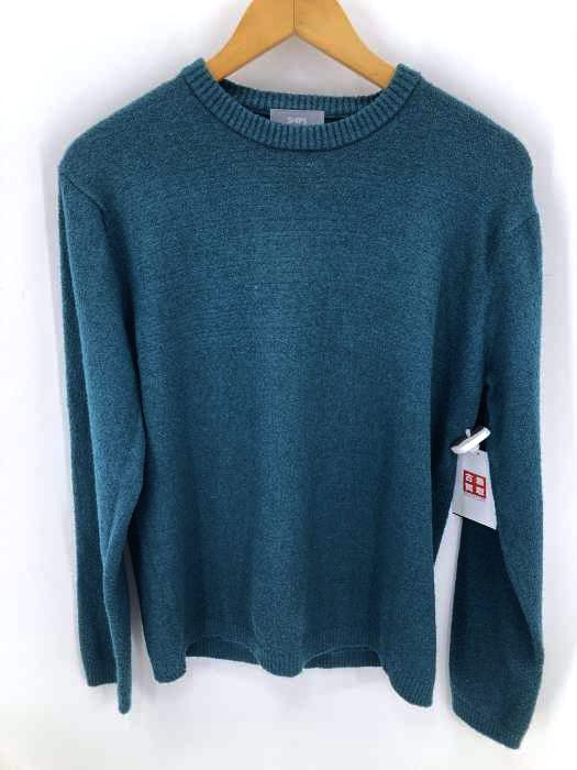 SHIPS(シップス) SU:ブークレソリッドクルーネックニット メンズ JPN：M JPN：M
