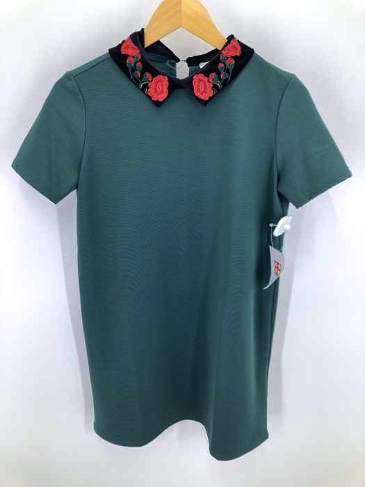 ZARA trafaluc(ザラトラファルック) 花柄襟デザインワンピース レディース  28